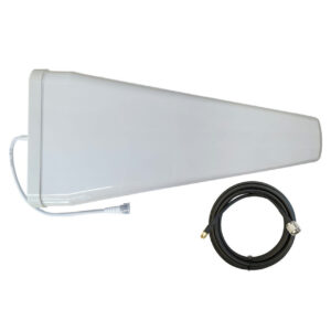 Powertec 4G-5G Wideband LPDA Antenna, 698 to 4000 MHz, 10m Cable